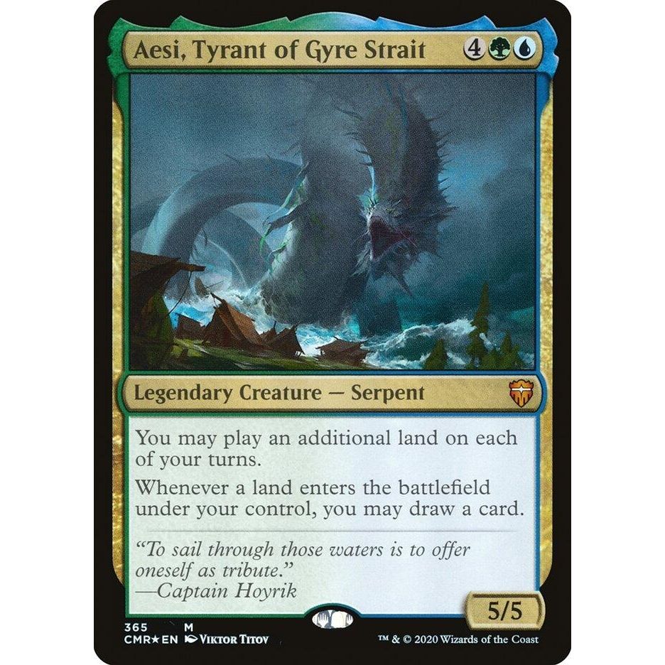 Image for Aesi, Tyrant of Gyre Strait (365) (CMR) - Magic: The Gathering