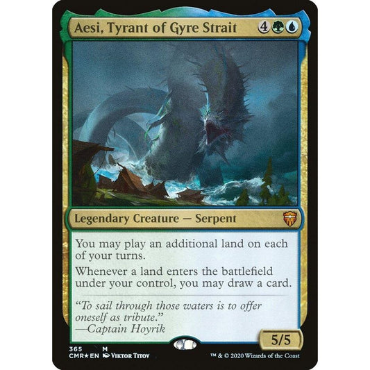 Image for Aesi, Tyrant of Gyre Strait (365) (CMR) - Magic: The Gathering