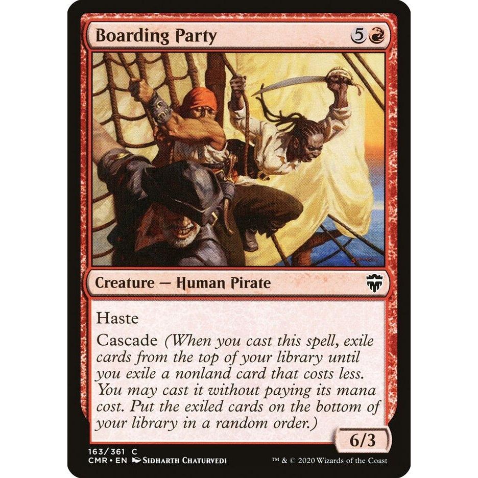 Image for Boarding Party (163) (CMR) - Magic: The Gathering