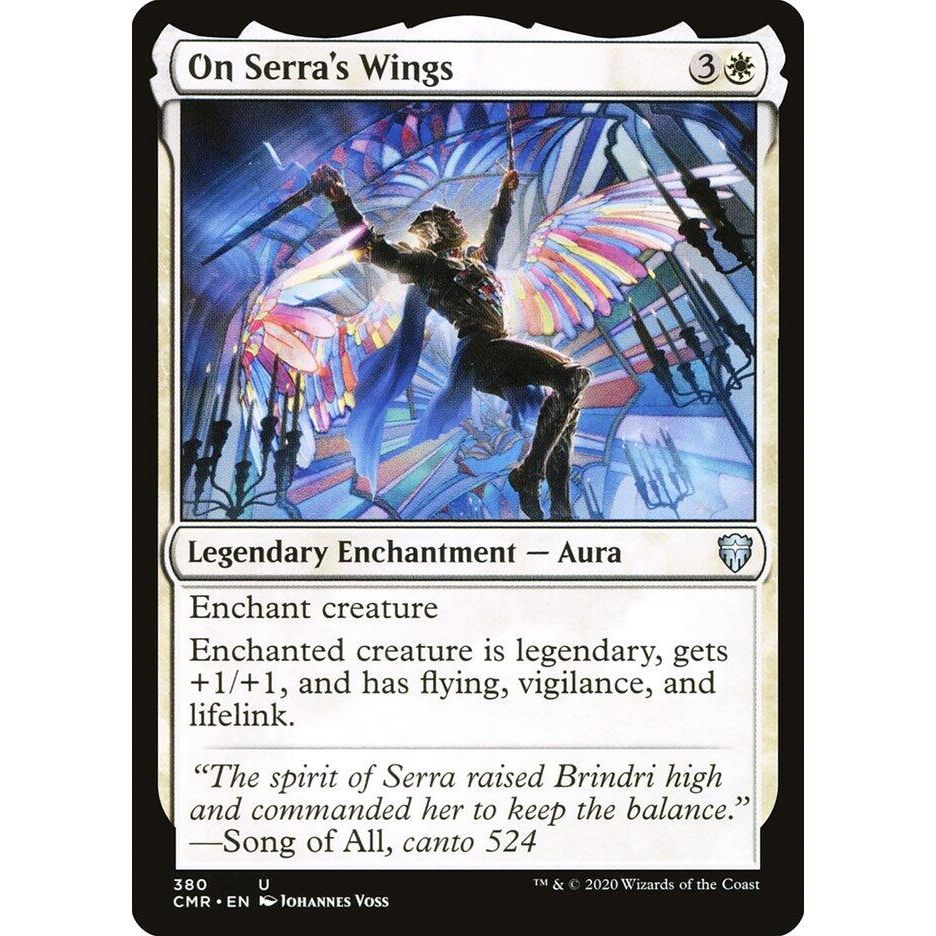 Image for On Serra's Wings (380) (CMR) - Magic: The Gathering