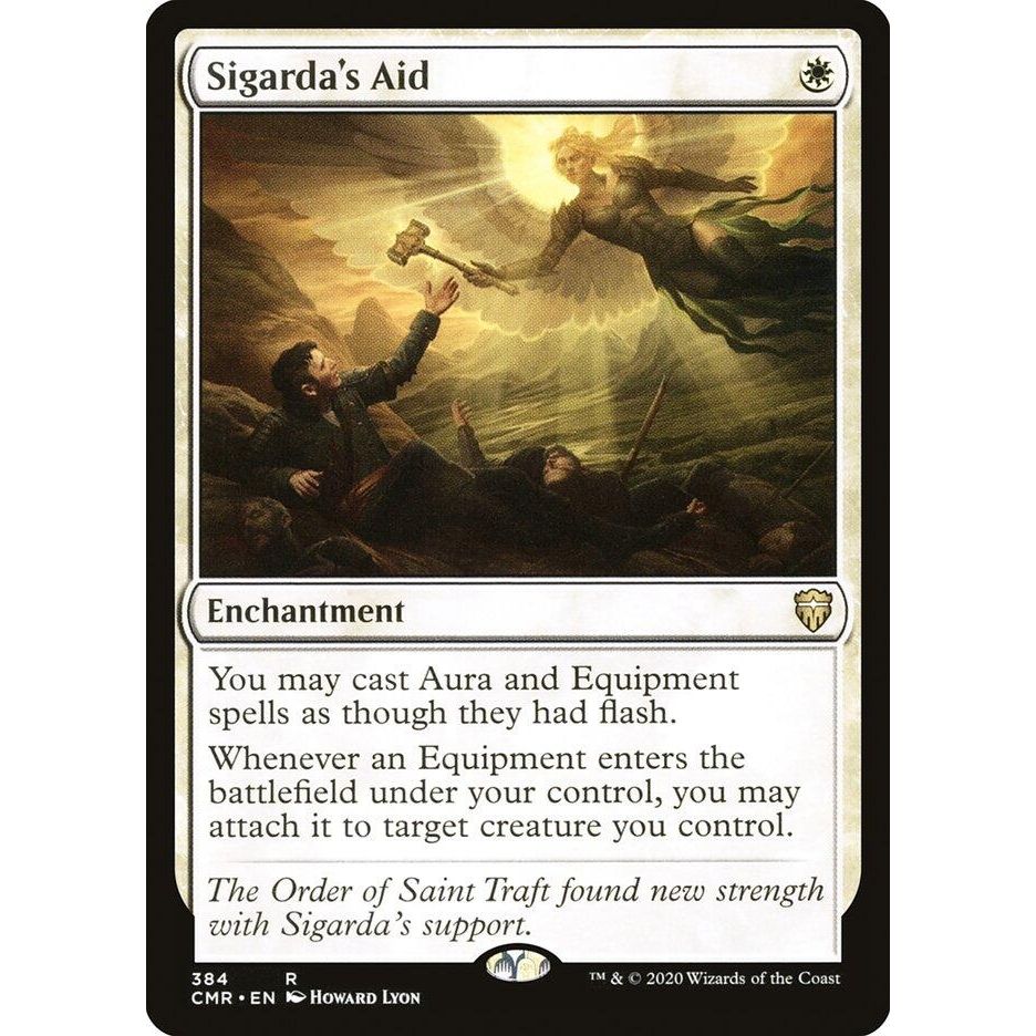 Image for Sigarda's Aid (384) (CMR) - Magic: The Gathering