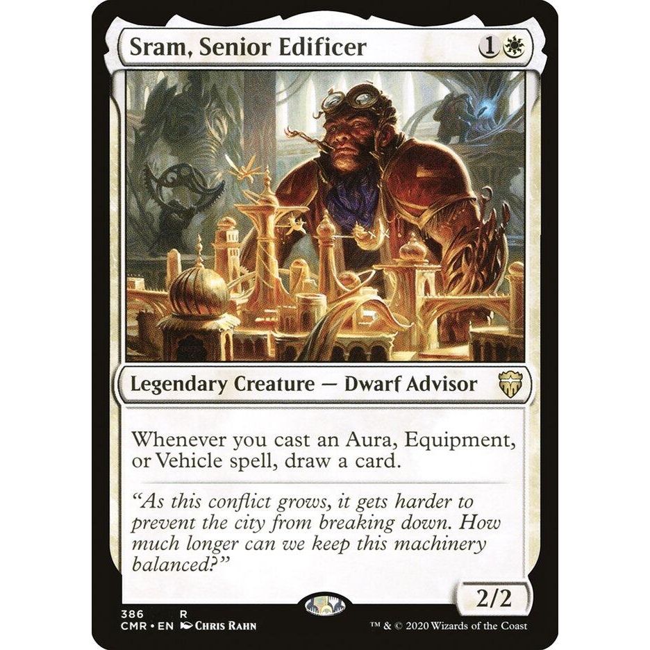 Image for Sram, Senior Edificer (386) (CMR) - Magic: The Gathering