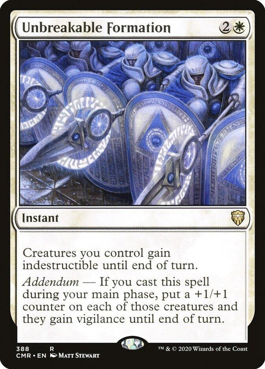 Unbreakable Formation (388) (CMR)