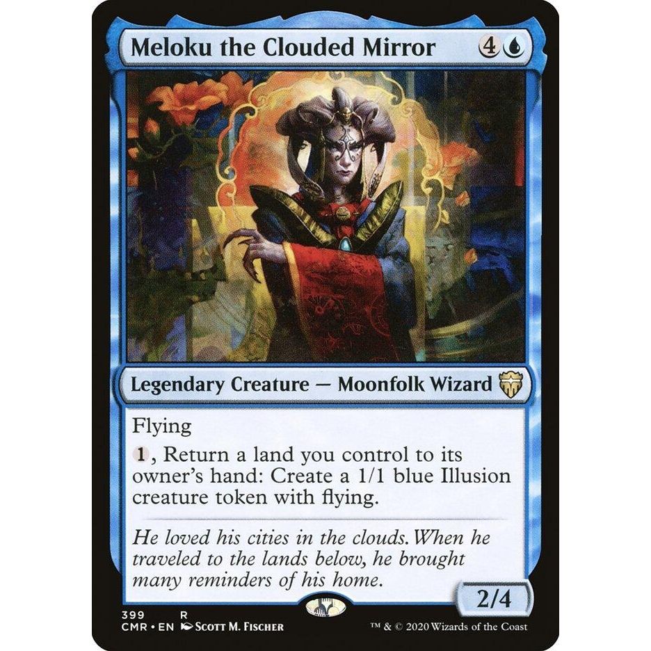 Image for Meloku the Clouded Mirror (399) (CMR) - Magic: The Gathering