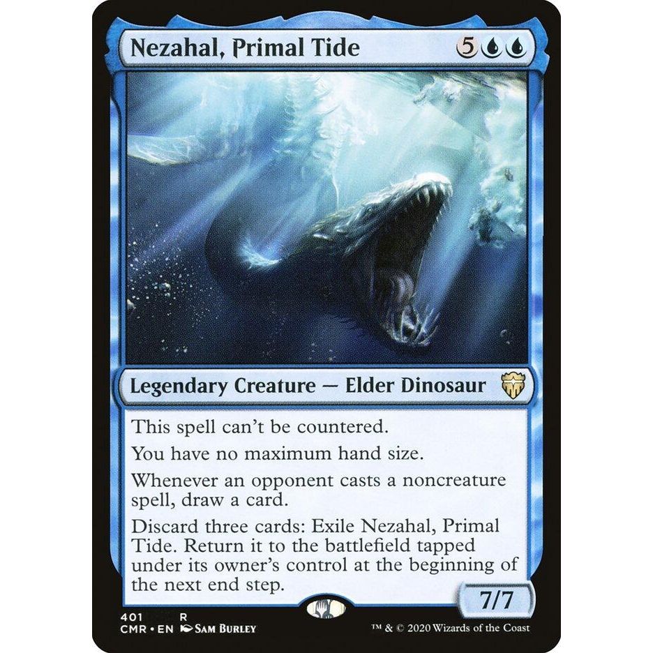 Image for Nezahal, Primal Tide (401) (CMR) - Magic: The Gathering