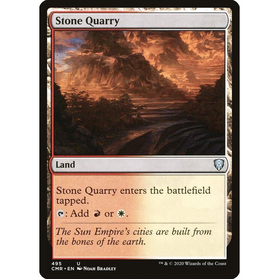 Image for Stone Quarry (495) (CMR) - Magic: The Gathering