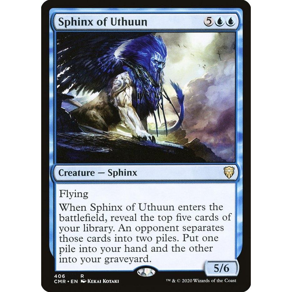 Image for Sphinx of Uthuun (406) (CMR) - Magic: The Gathering