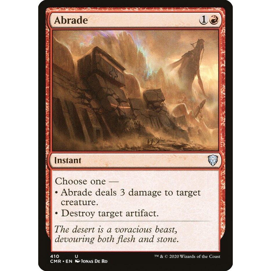 Image for Abrade (410) (CMR) - Magic: The Gathering