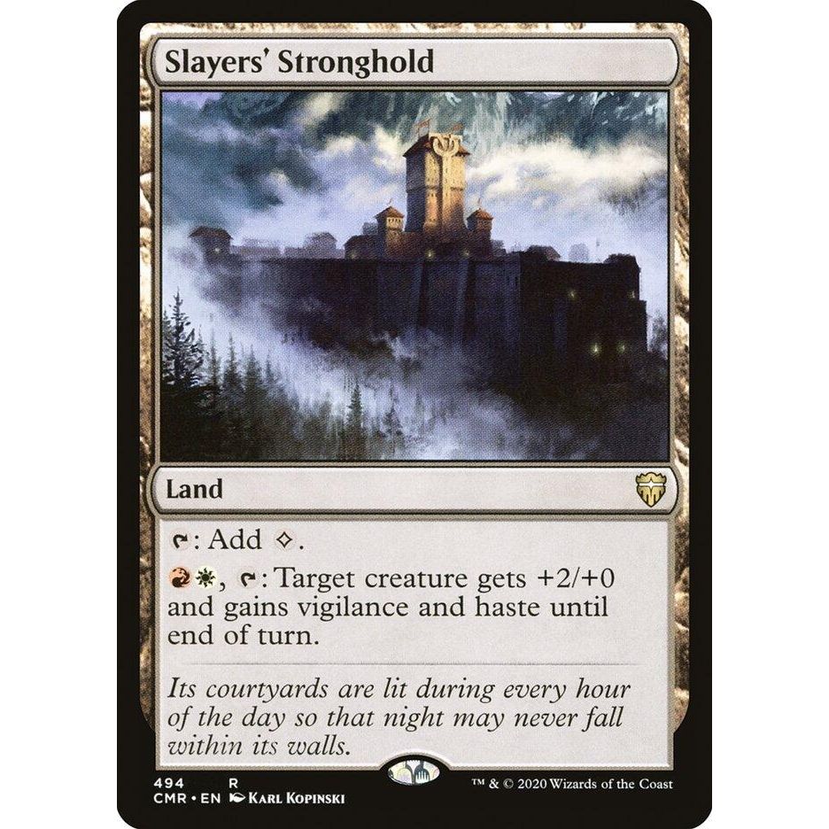 Image for Slayers' Stronghold (494) (CMR) - Magic: The Gathering