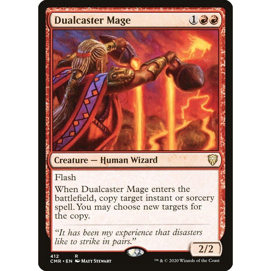 Image for Dualcaster Mage (412) (CMR) - Magic: The Gathering