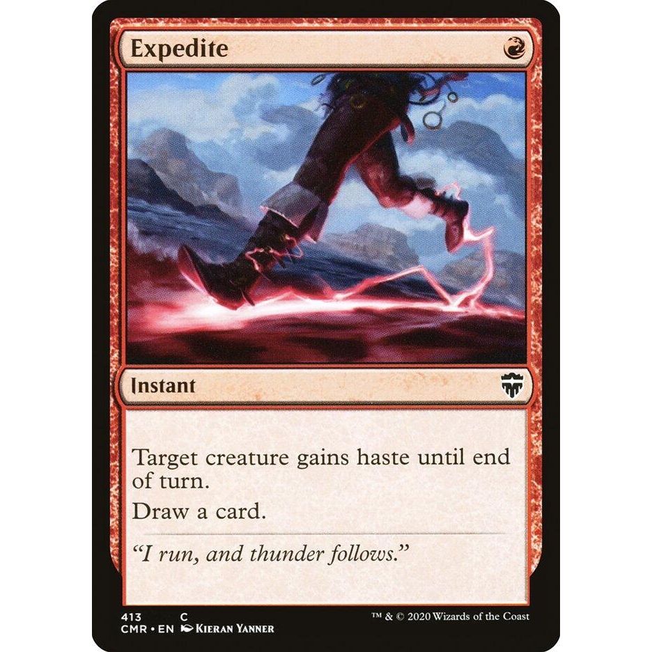 Image for Expedite (413) (CMR) - Magic: The Gathering