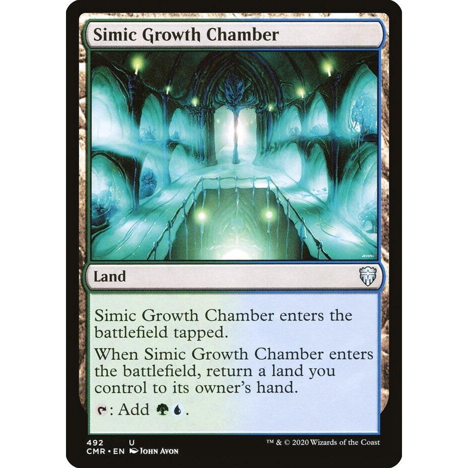 Image for Simic Growth Chamber (492) (CMR) - Magic: The Gathering