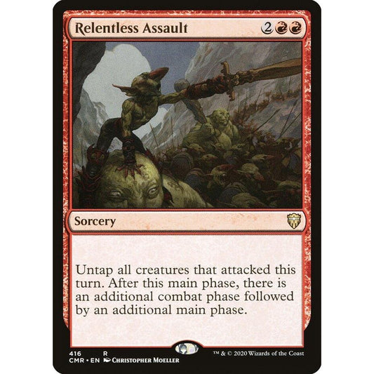 Image for Relentless Assault (416) (CMR) - Magic: The Gathering
