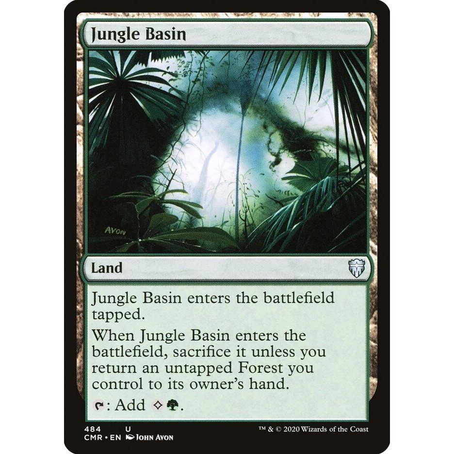 Image for Jungle Basin (484) (CMR) - Magic: The Gathering