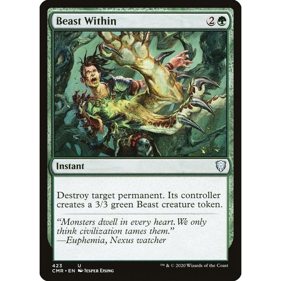 Image for Beast Within (423) (CMR) - Magic: The Gathering