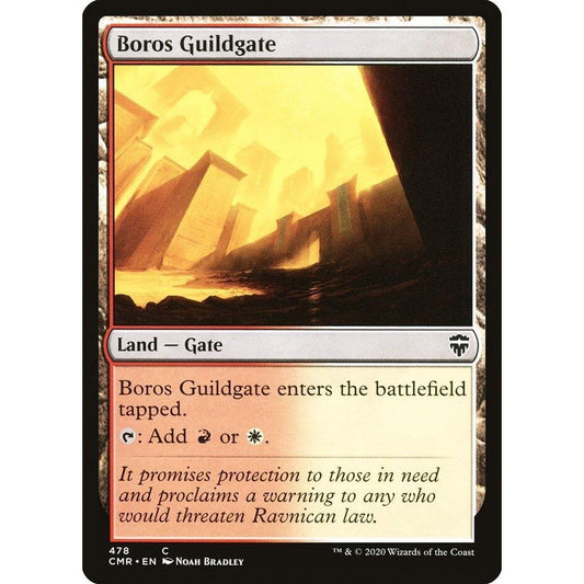 Image for Boros Guildgate (478) (CMR) - Magic: The Gathering