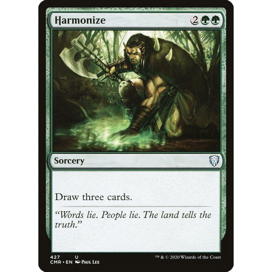 Image for Harmonize (427) (CMR) - Magic: The Gathering