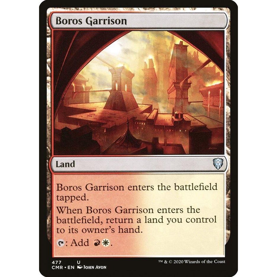 Image for Boros Garrison (477) (CMR) - Magic: The Gathering