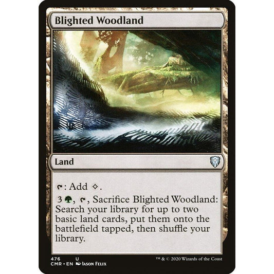 Image for Blighted Woodland (476) (CMR) - Magic: The Gathering