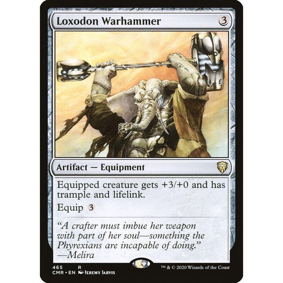 Image for Loxodon Warhammer (465) (CMR) - Magic: The Gathering