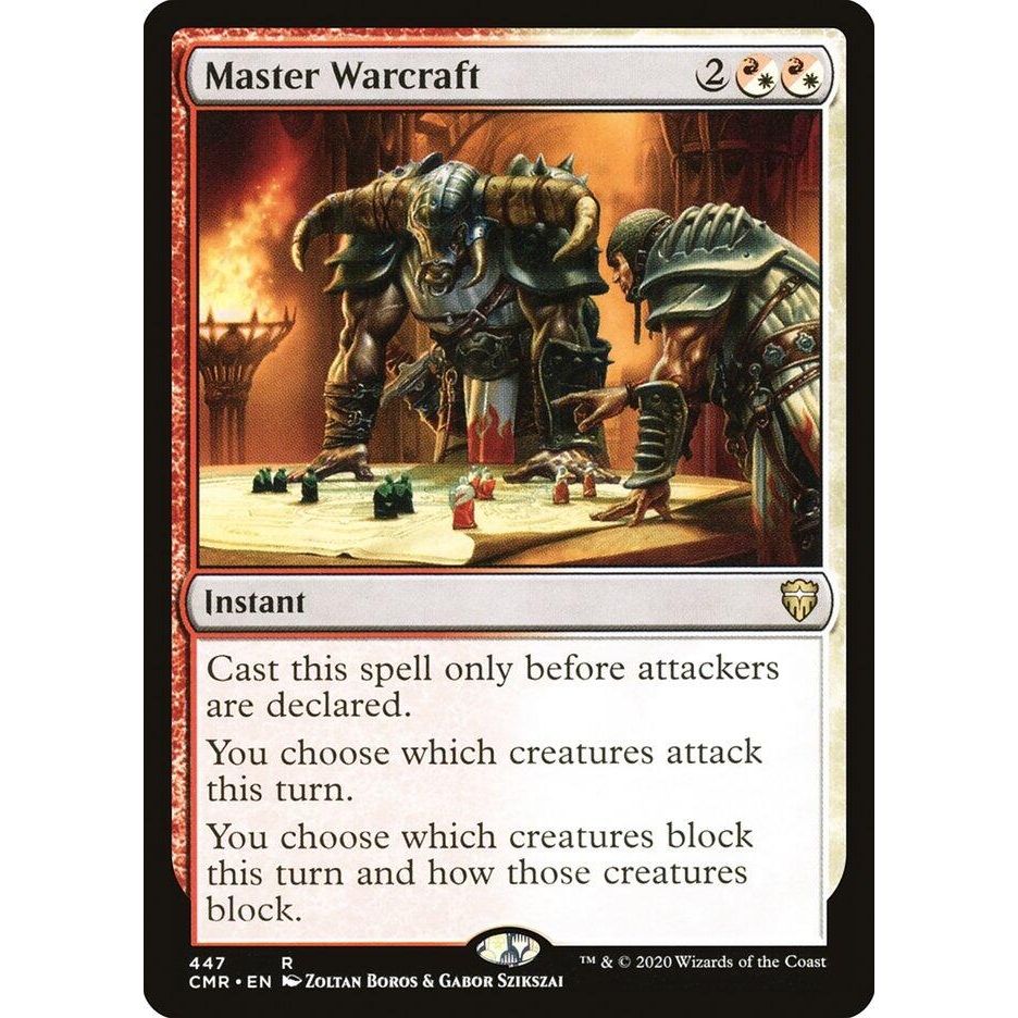 Image for Master Warcraft (447) (CMR) - Magic: The Gathering