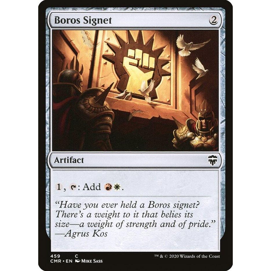 Image for Boros Signet (459) (CMR) - Magic: The Gathering