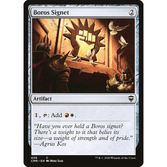 Image for Boros Signet (459) (CMR) - Magic: The Gathering
