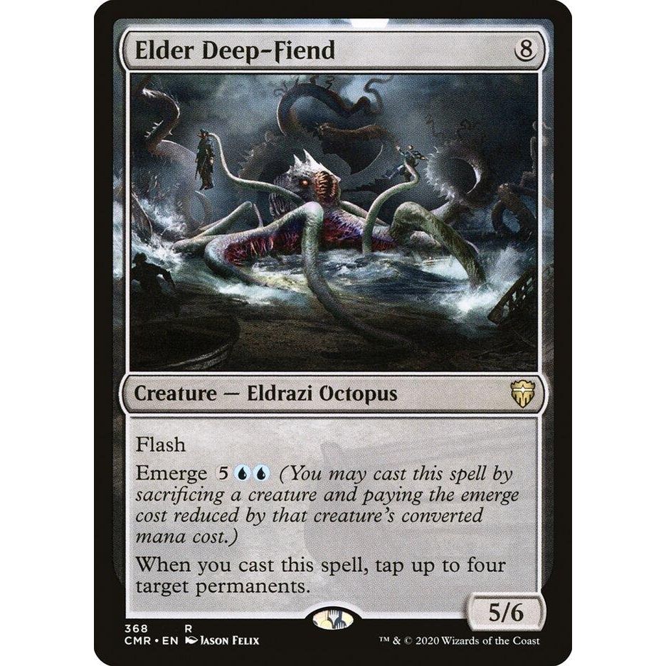 Image for Elder Deep-Fiend (368) (CMR) - Magic: The Gathering