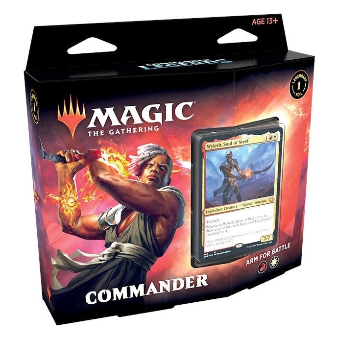 Image for Commander Legends - Arm for Battle Commander Deck - Magic: The Gathering