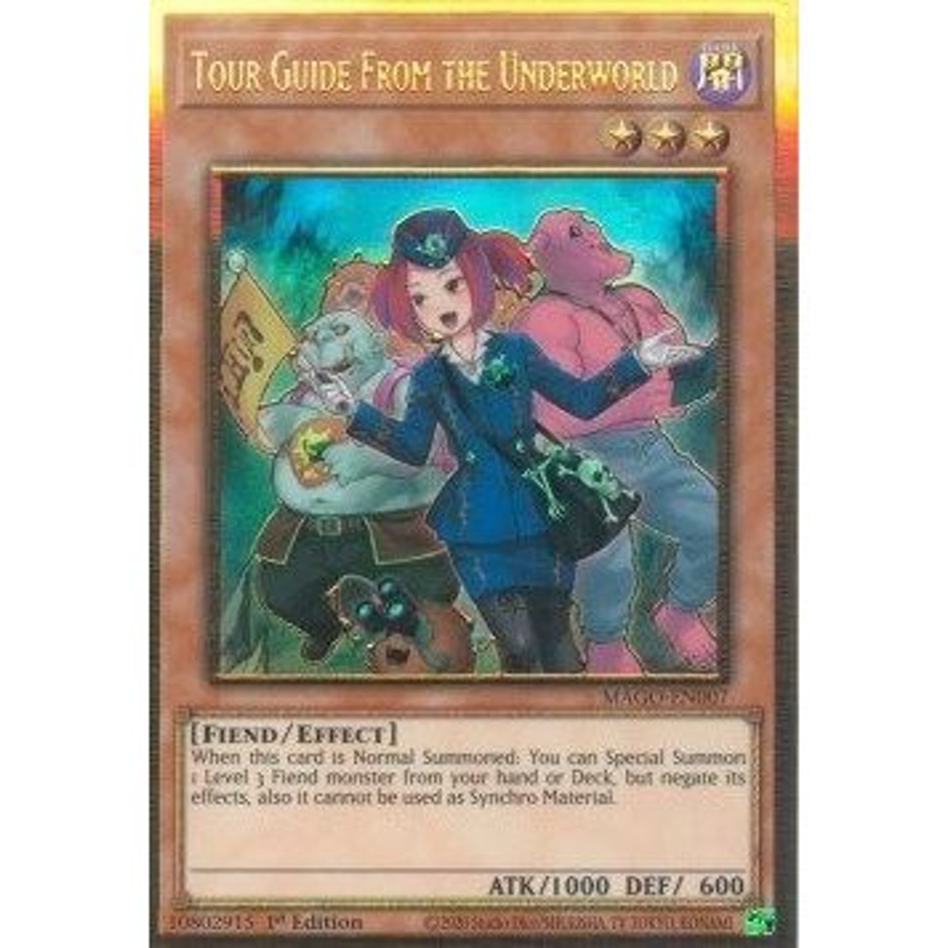 Image for Tour Guide From the Underworld (Alternate Art) (MAGO-EN007) (MAGO) - YuGiOh