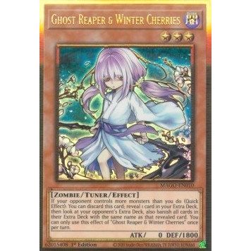 Image for Ghost Reaper & Winter Cherries (Alternate Art) (MAGO-EN010) (MAGO) - YuGiOh
