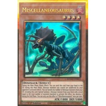 Image for Miscellaneousaurus (MAGO-EN015) (MAGO) - YuGiOh