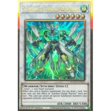 Image for Stardust Charge Warrior (MAGO-EN029) (MAGO) - YuGiOh