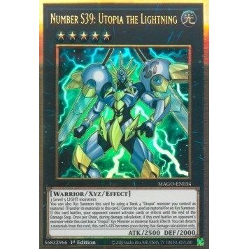 Image for Number S39: Utopia the Lightning (MAGO-EN034) (MAGO) - YuGiOh
