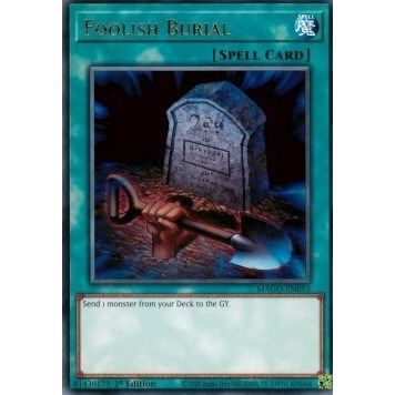 Image for Foolish Burial (MAGO-EN053) (MAGO) - YuGiOh