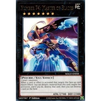 Image for Number 74: Master of Blades (MAGO-EN058) (MAGO) - YuGiOh