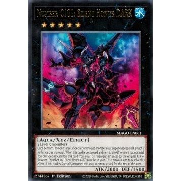 Image for Number C101: Silent Honor DARK (MAGO-EN061) (MAGO) - YuGiOh