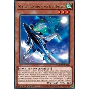 Image for Mecha Phantom Beast Blue Impala (MAGO-EN064) (MAGO) - YuGiOh