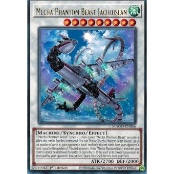 Image for Mecha Phantom Beast Jaculuslan (MAGO-EN066) (MAGO) - YuGiOh