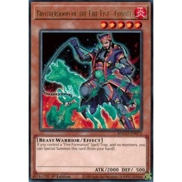Image for Brotherhood of the Fire Fist - Coyote (MAGO-EN072) (MAGO) - YuGiOh