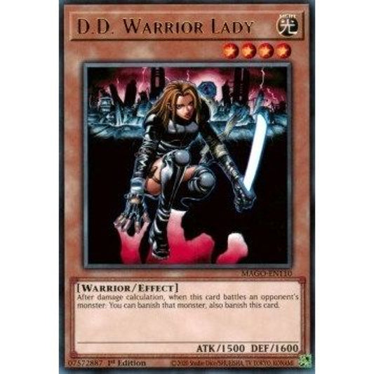 Image for D.D. Warrior Lady (MAGO-EN110) (MAGO) - YuGiOh