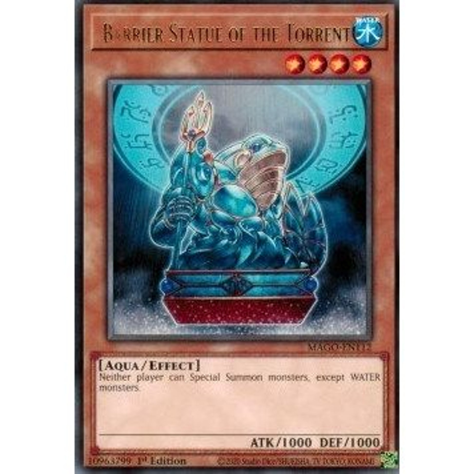 Image for Barrier Statue of the Torrent (MAGO-EN112) (MAGO) - YuGiOh