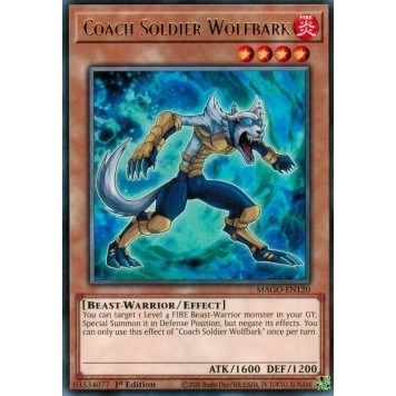 Image for Coach Soldier Wolfbark (MAGO-EN120) (MAGO) - YuGiOh