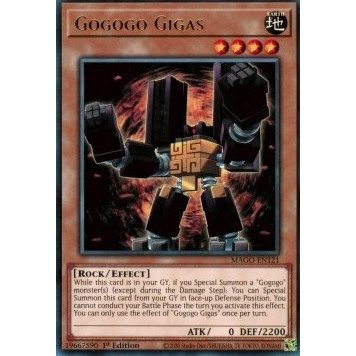 Image for Gogogo Gigas (MAGO-EN121) (MAGO) - YuGiOh