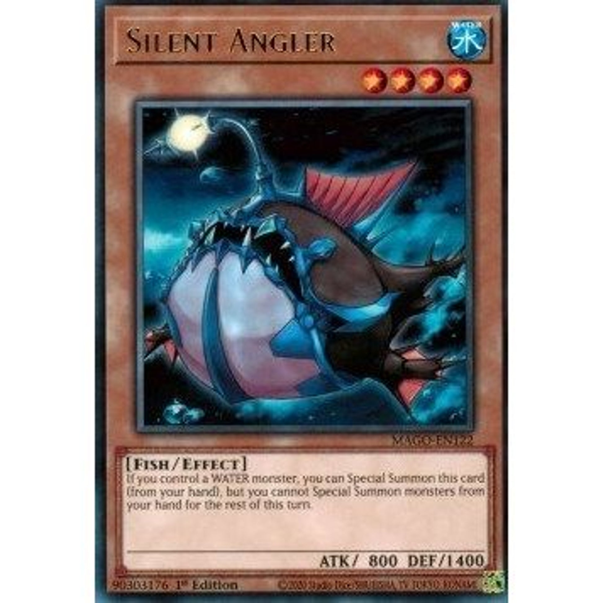 Image for Silent Angler (MAGO-EN122) (MAGO) - YuGiOh