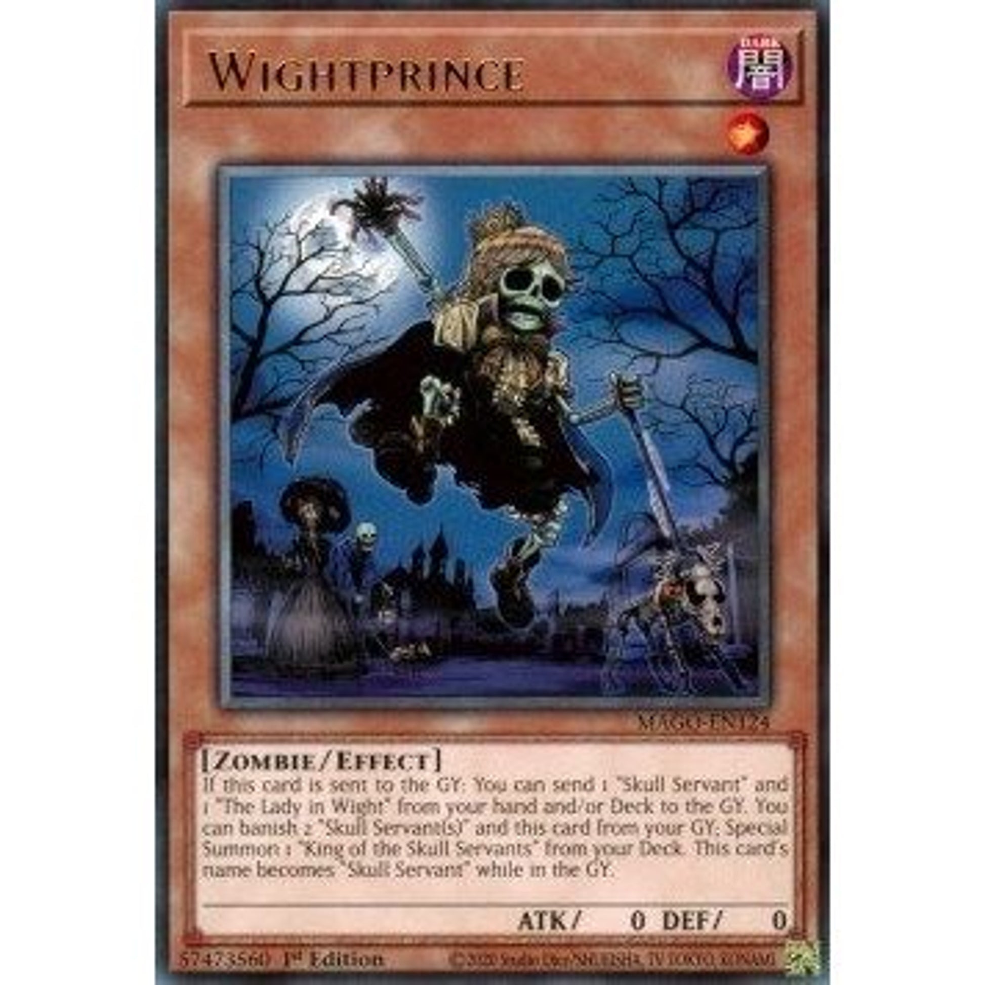 Image for Wightprince (MAGO-EN124) (MAGO) - YuGiOh