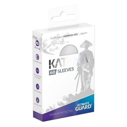Image for Katana 2018 Small Size Sleeves - White (60-Pack) - Card Sleeves