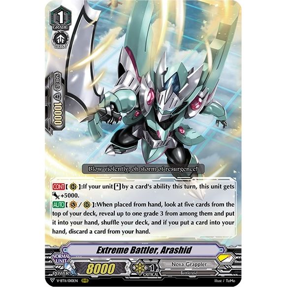 Image for Extreme Battler, Arashid (V-BT11/010EN) (V-BT11) - Cardfight Vanguard