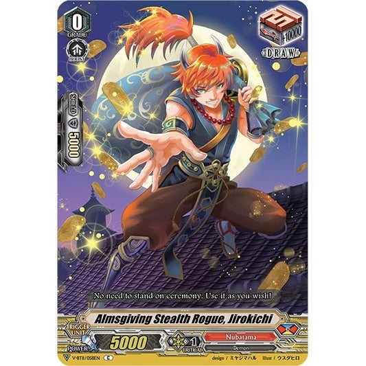 Image for Almsgiving Stealth Rogue, Jirokichi (V-BT11/058EN) (V-BT11) - Cardfight Vanguard
