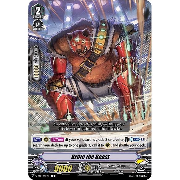 Image for Brute the Beast (V-BT11/061EN) (V-BT11) - Cardfight Vanguard